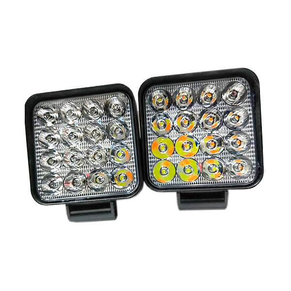 Tracto Partes Cuitláhuac - Faro Cuadrado 16 Leds